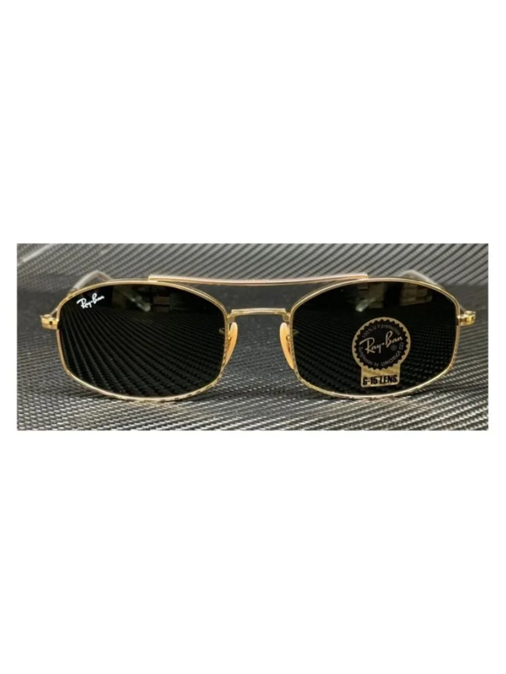 New Undisclosed Men Gold Sunglasses 54-20-145